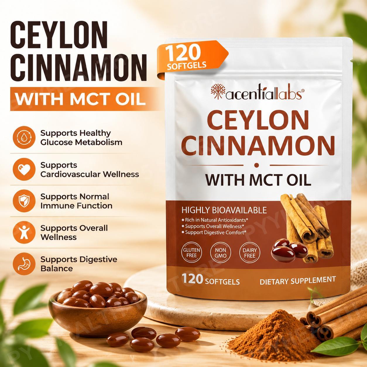 Planted Tank - Cannella del Ceylon con Olio MCT