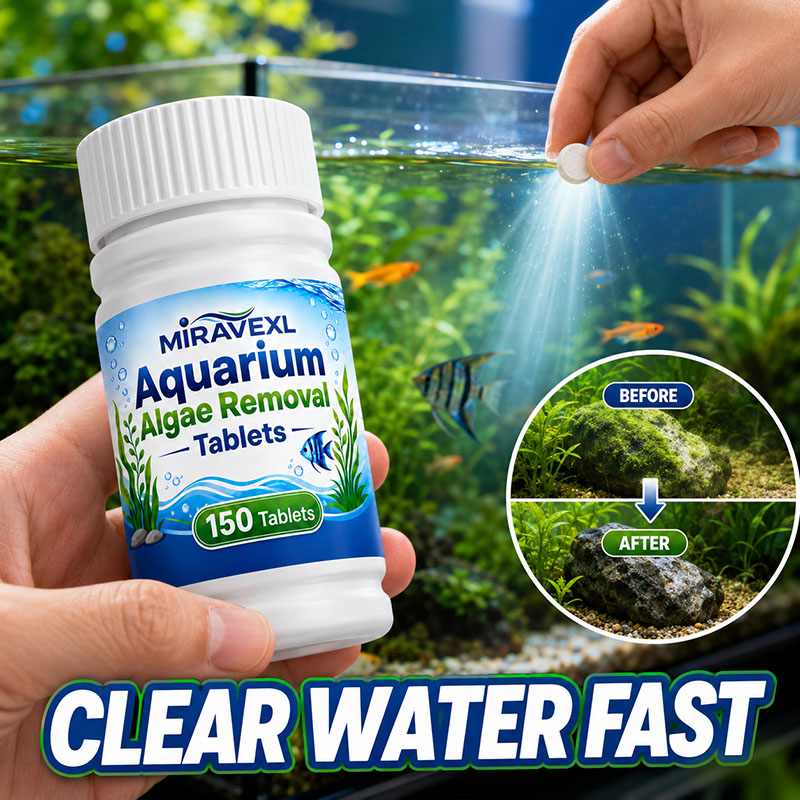 Aquarium Moss - MIRAVEXL 150 Compresse per la Rimozione