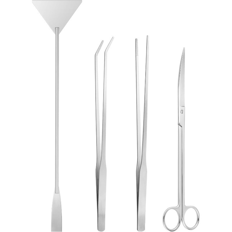 Planted Aquarium Cleaning - Kit per Acquario e Terrario: Pinzette