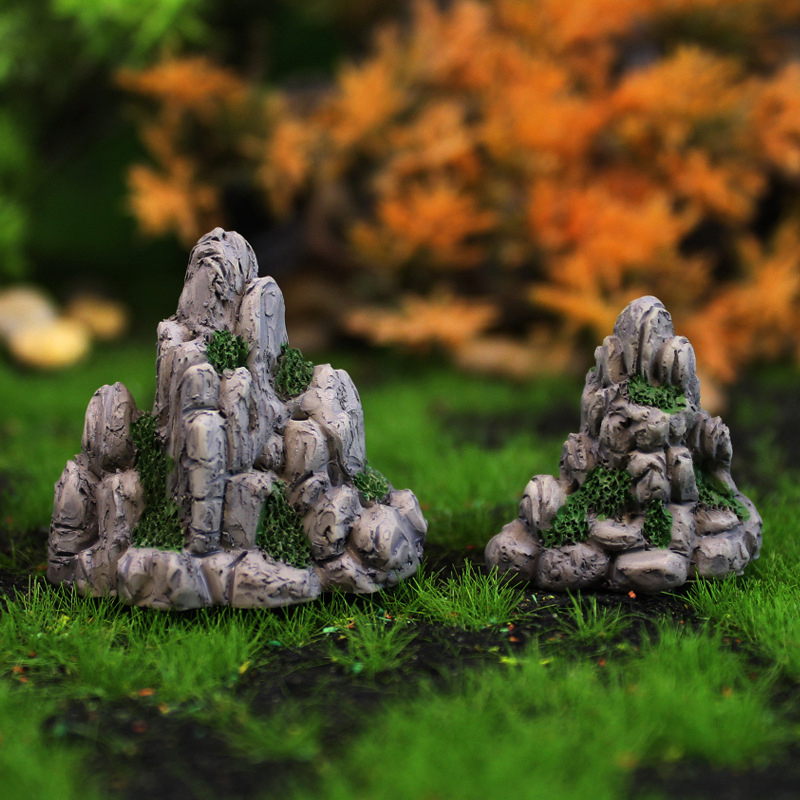 Mini montagna miniatura finta  - Aquarium Moss recensione e prezzo
