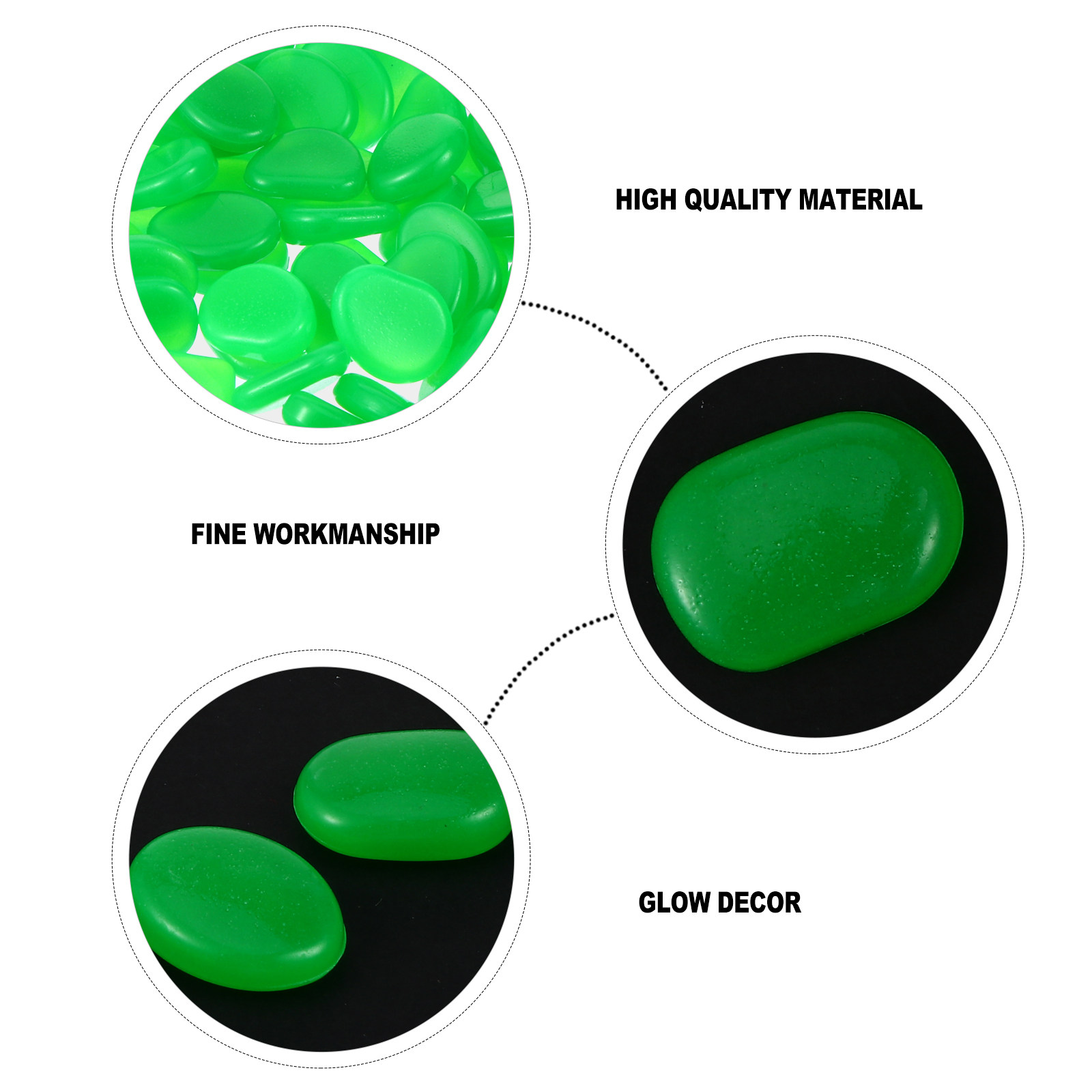 100 pezzi di ciottoli luminosi - Planted Tank recensione e prezzo