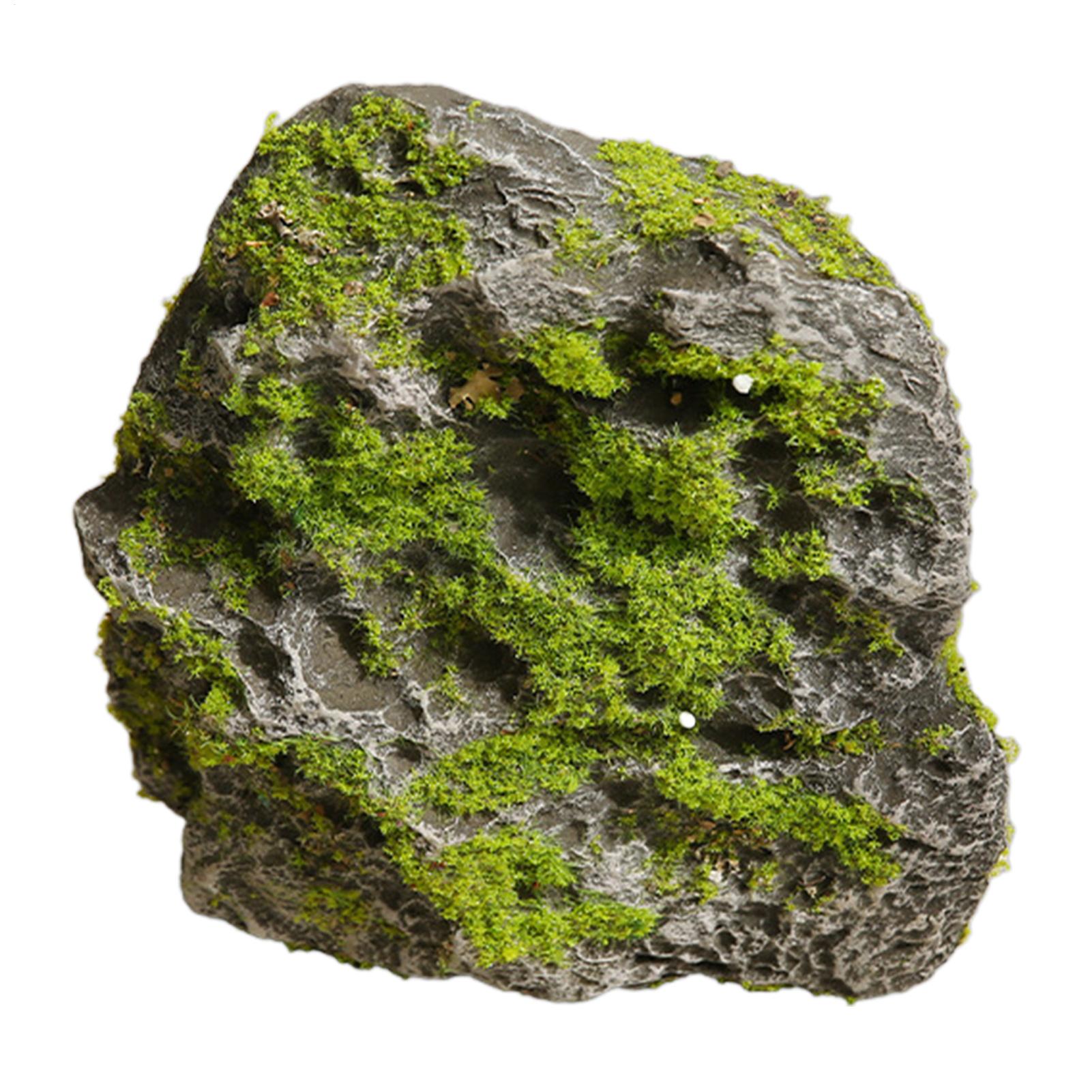 Finta roccia realistica con mu - Aquarium Moss recensione e prezzo
