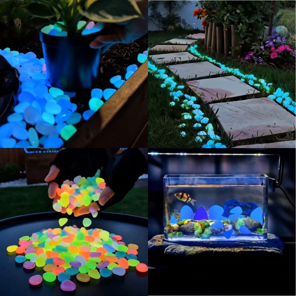 Ciottoli luminosi colorati che - Aquarium Plant Light recensione e prezzo