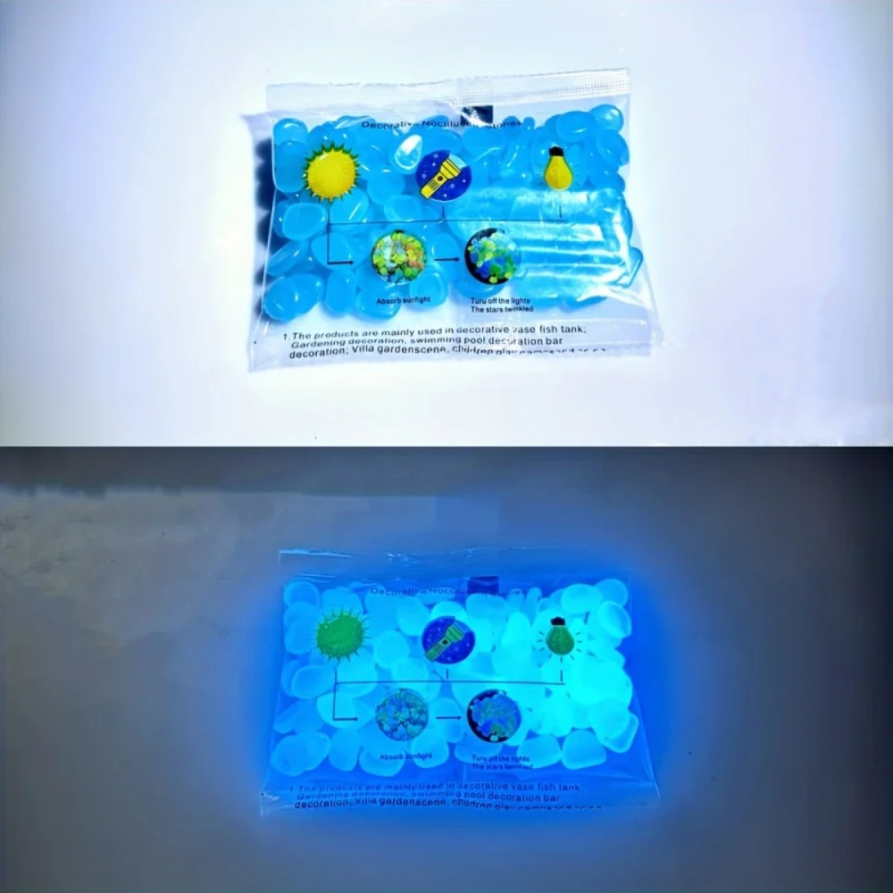 100 ciottoli che si illuminano - Plant Aquarium Pot recensione e prezzo
