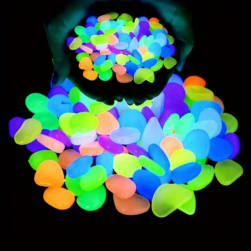 50-200 pezzi di ciottoli lumin - Plant Aquarium Pot recensione e prezzo