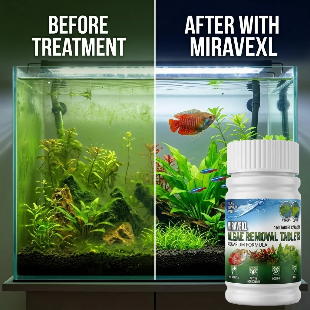 MIRAVEXL 150 compresse, rimuov - Planted Aquarium Cleaning recensione e prezzo